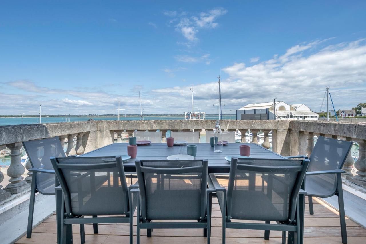 Bel Appartement Vue Sur Le Port Du Croisic 르크로아시 외부 사진